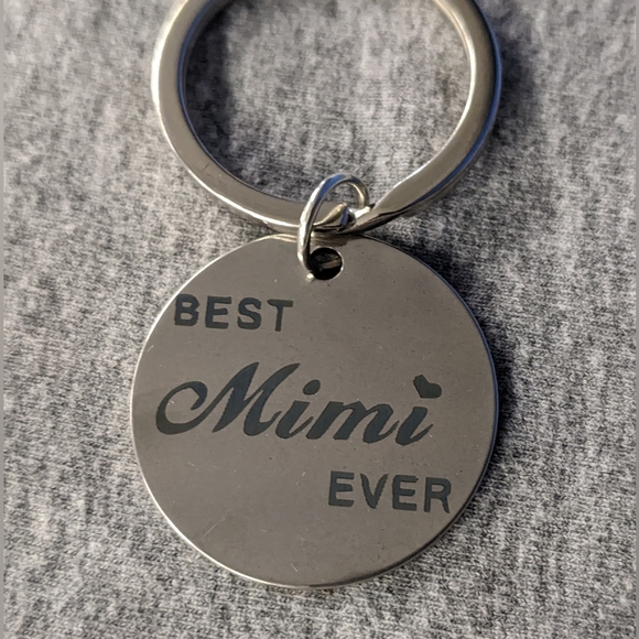 Other - New Best Mimi Ever keychain necklace bracelet‎ round button